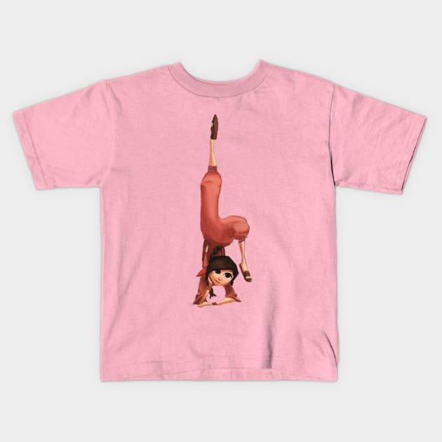 Ty Lee Kids T-Shirt by JoshNelsonArt